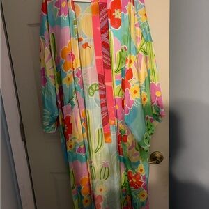 Colorful Floral Kimono